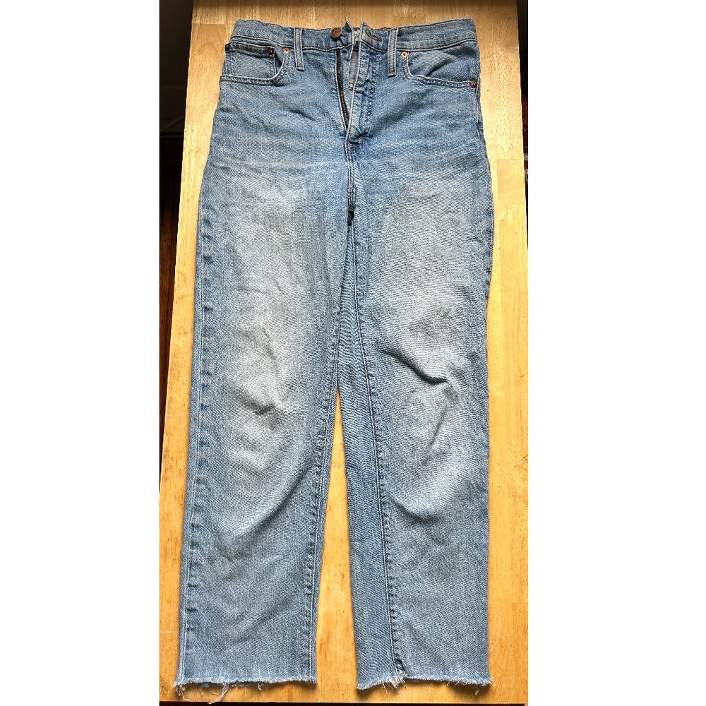 Madewell | Classic Straight Jean | Meadowland Wash | Size 27